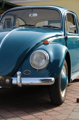 VW Käfer 1200 in seeblau